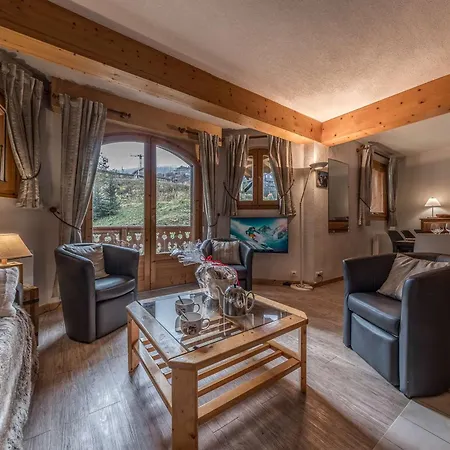 Apartment Duplex Spacieux A 1850 - 8 Pers, Pieds Des Pistes, Cheminee, Garage, Wifi Inclus - Fr-1-631-56 Courchevel